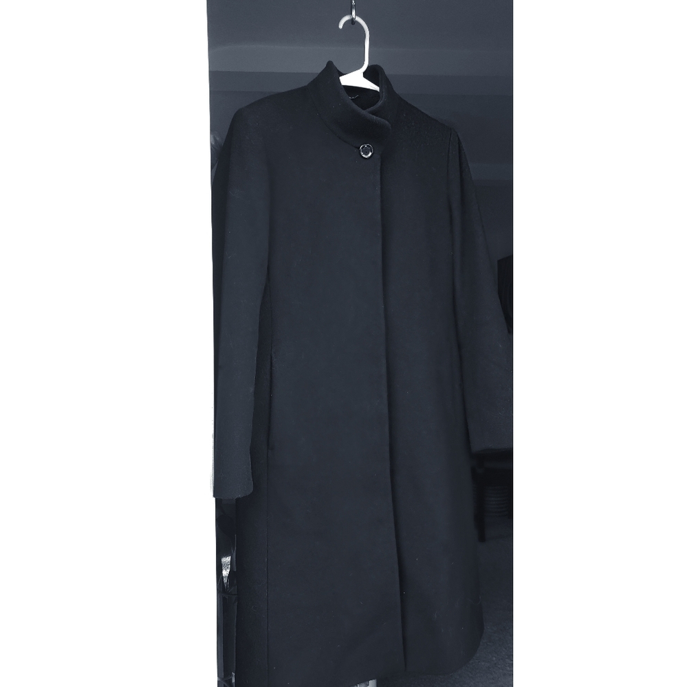 Italian Designer Virgin Wool Coat